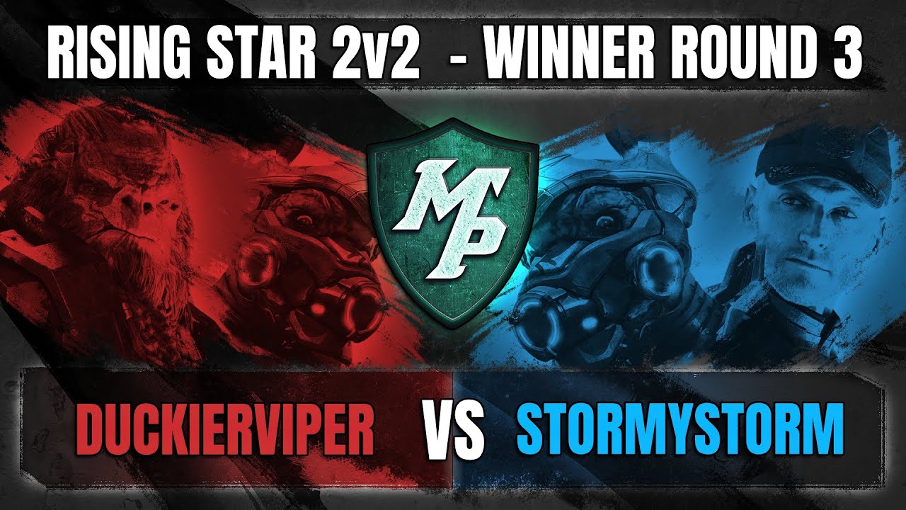 Halo Wars 2 Rising Star 2v2 Leauge - Winner Round 3 - StormyStorm vs DuckierViper