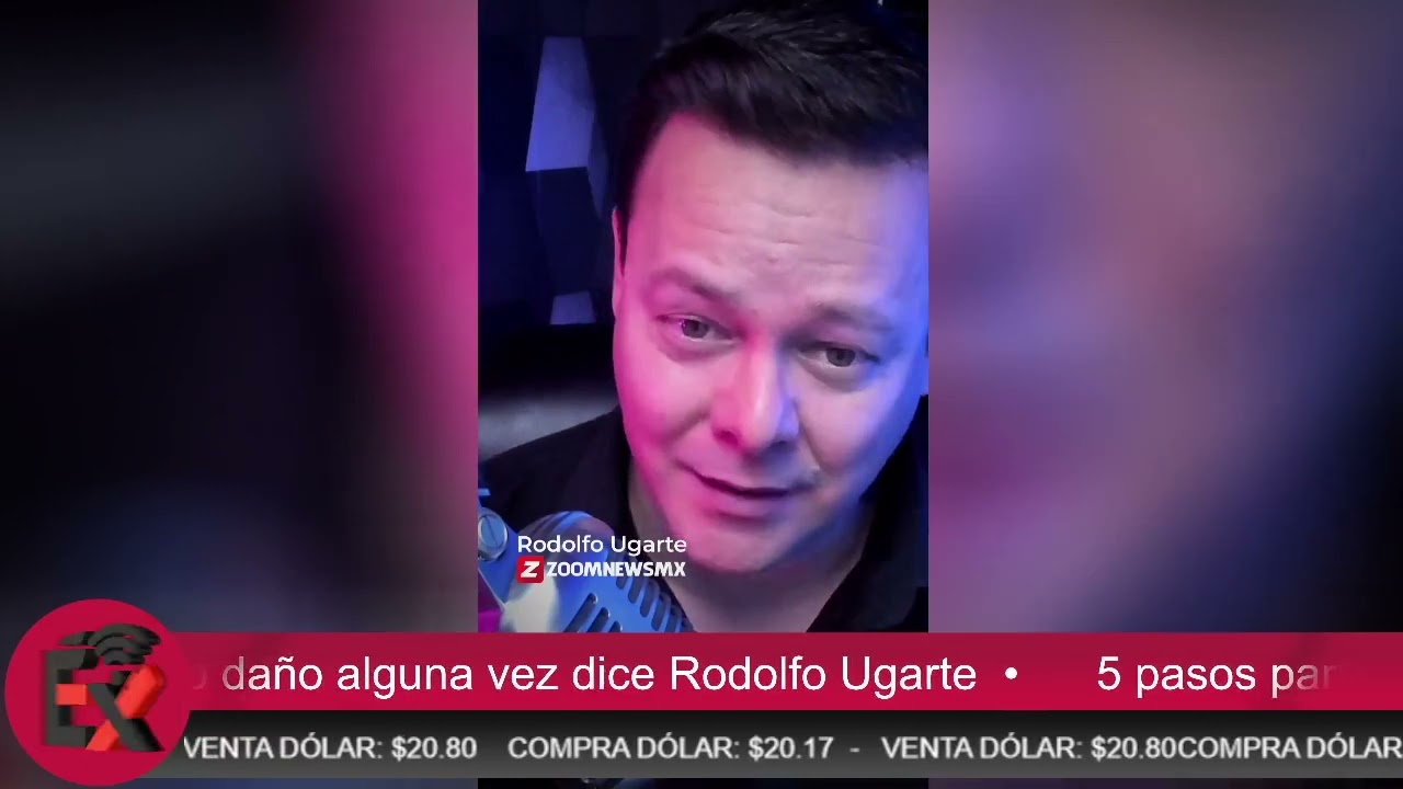 5 pasos para perdonar a esa persona que te ha hecho daño alguna vez dice Rodolfo Ugarte