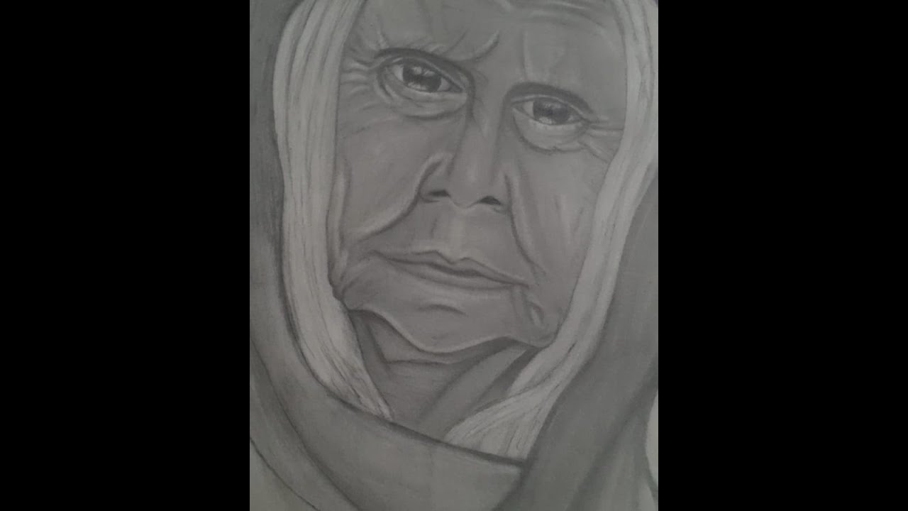 How to draw wrinkles on face/ realistic skin/Artistic approach