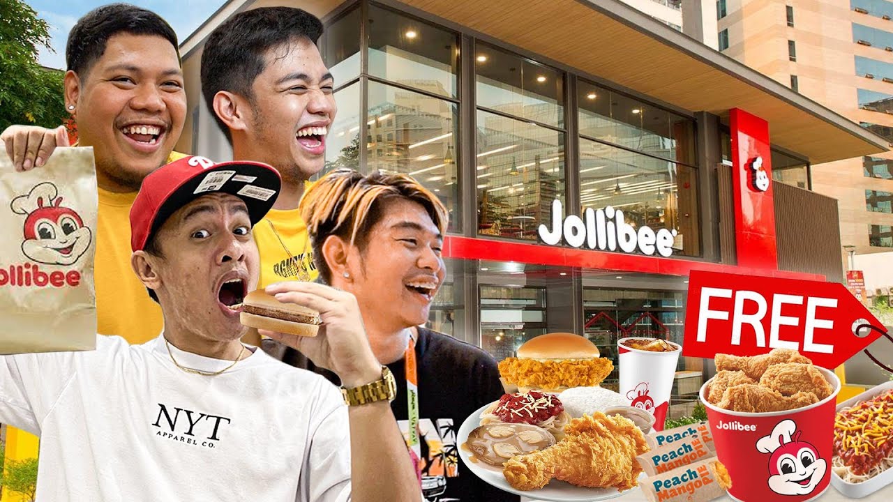 FREE JOLIBEE ORDER sa buong BILLIONAIRE GANG!