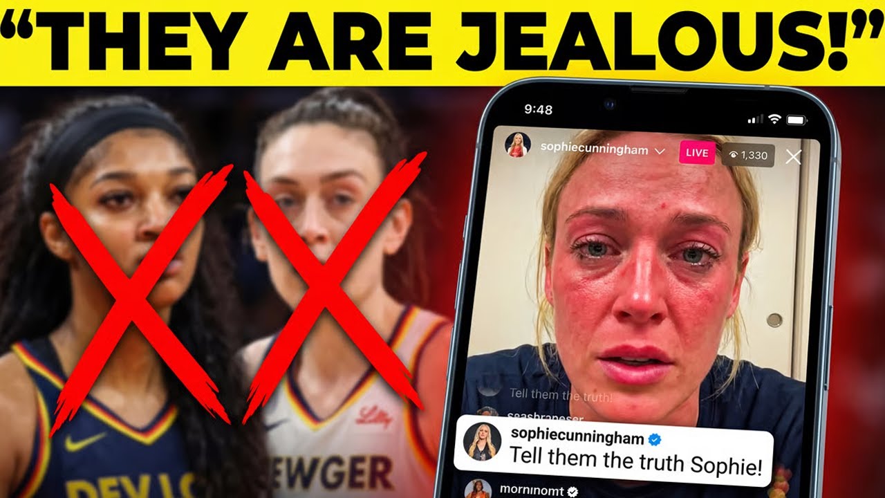 “THEY ARE JEALOUS!” — Sophie Cunningham EXPOSES The WNBPA For Sabotaging Caitlin Clark!