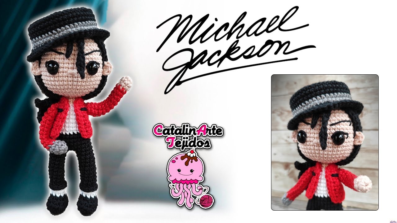Michael Jackson amigurumi | CatalinArte Tejidos