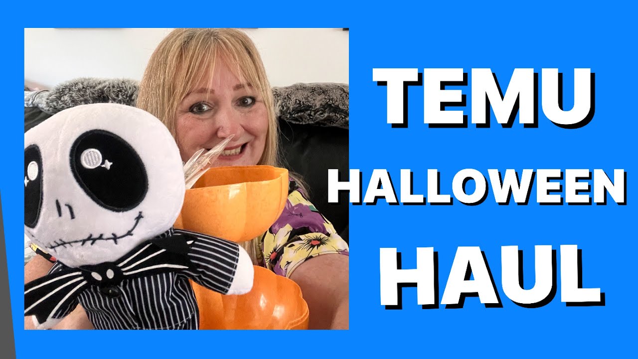 TEMU HALLOWEEN HAUL  #temu #temuhaul #halloween #jackskellington