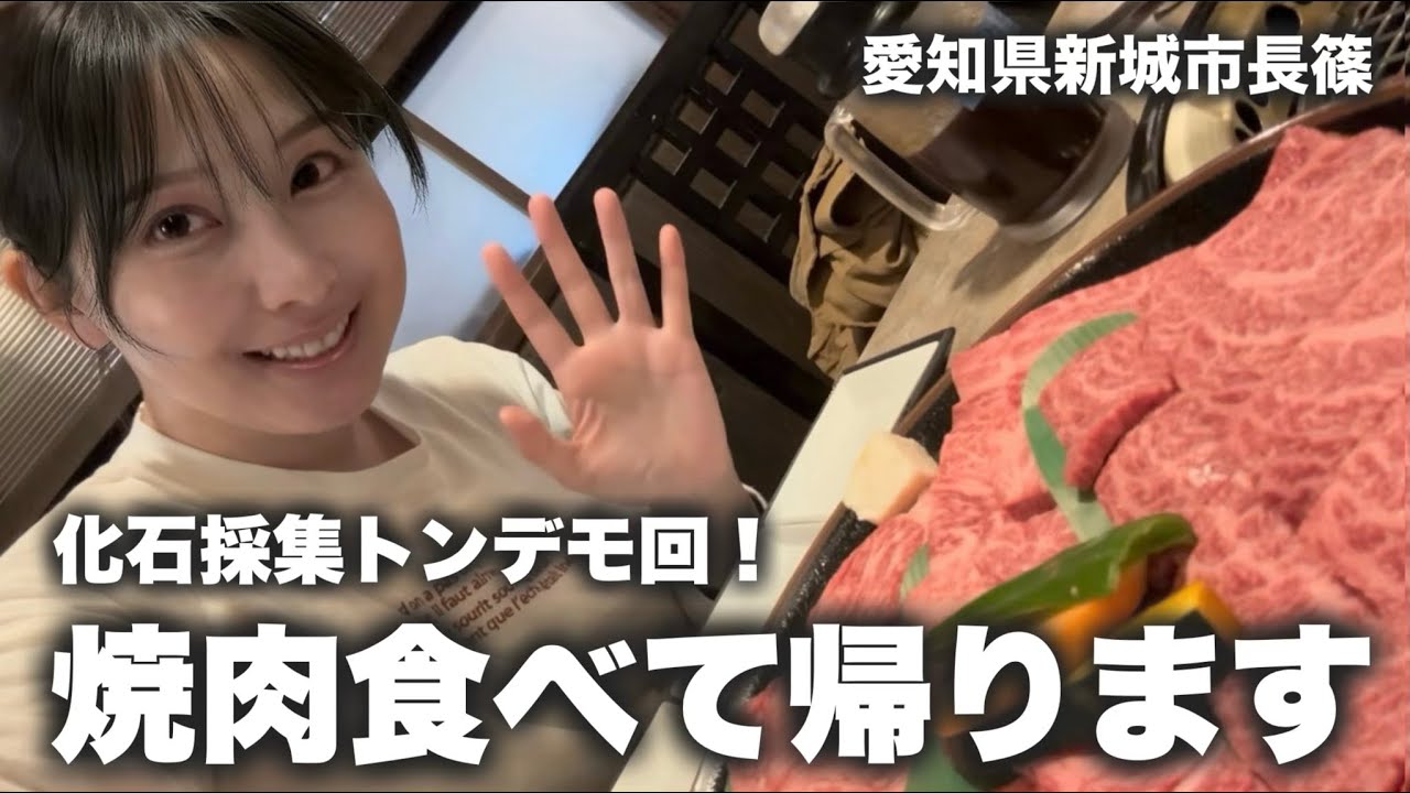 【化石採集】ガイドブック掲載の産地が消滅していたので焼肉食べて帰ります…