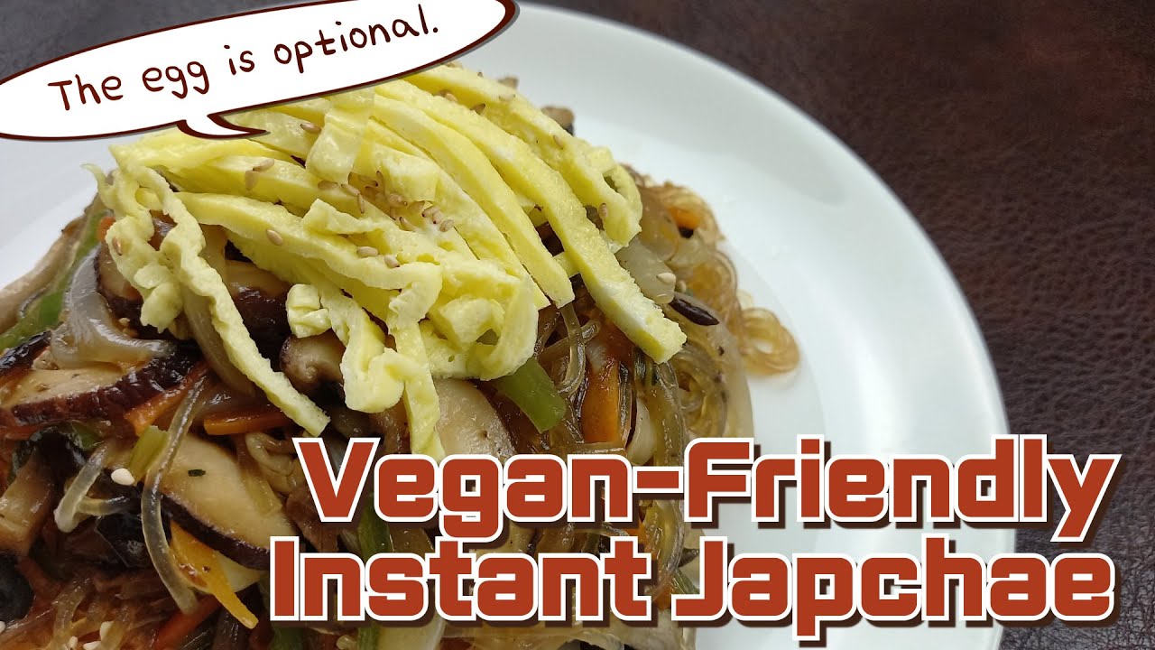 Vegan-Friendly Instant Japchae