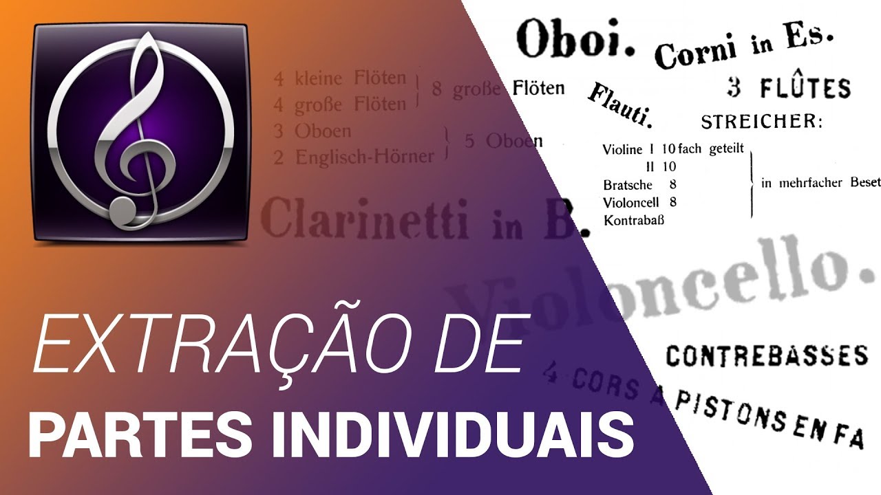 COMO EXTRAIR PARTES INDIVIDUAIS // TUTORIAIS SIBELIUS