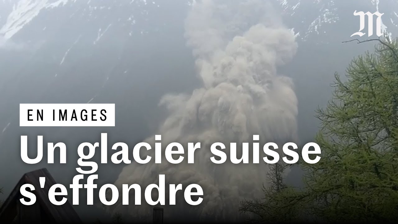 Suisse : l'effondrement d'un glacier détruit le village de Blatten