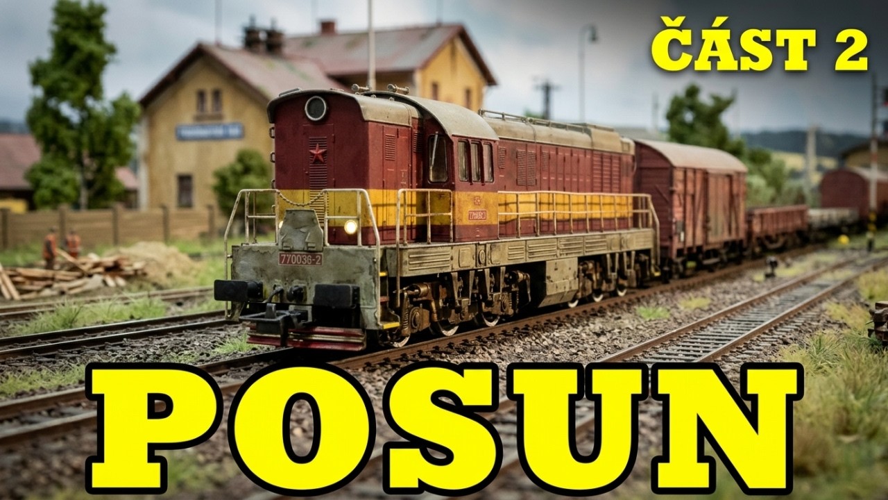 T669 posunování část 2 měřítko H0 shifting part 2 H0 scale