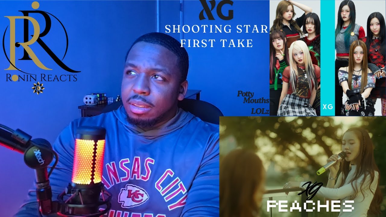Vocals Are on Point! My Reaction to XG Shooting Star First Take Version and Vox #1 Peaches