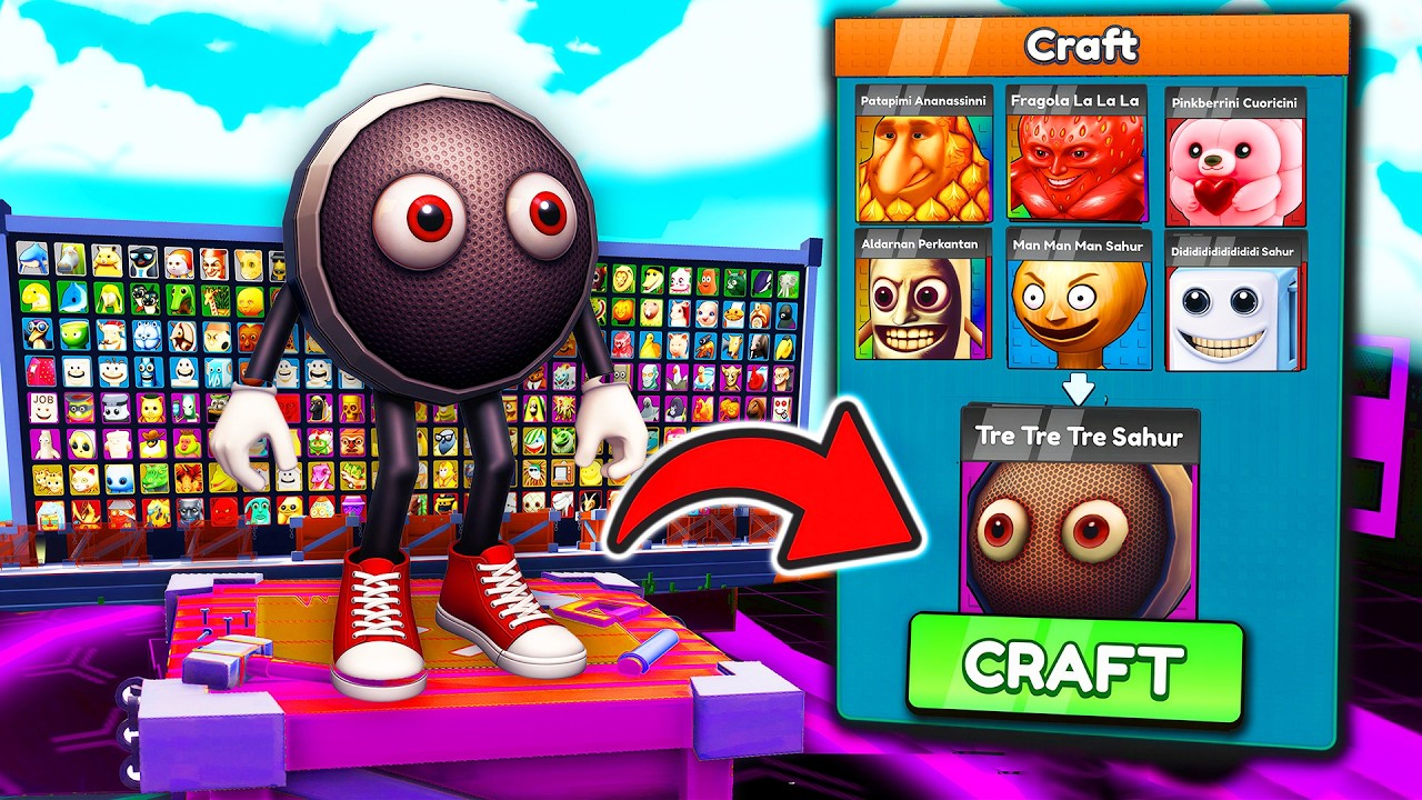 How to Craft EVERY NEW BRAINROT in Craft A Brainrot!