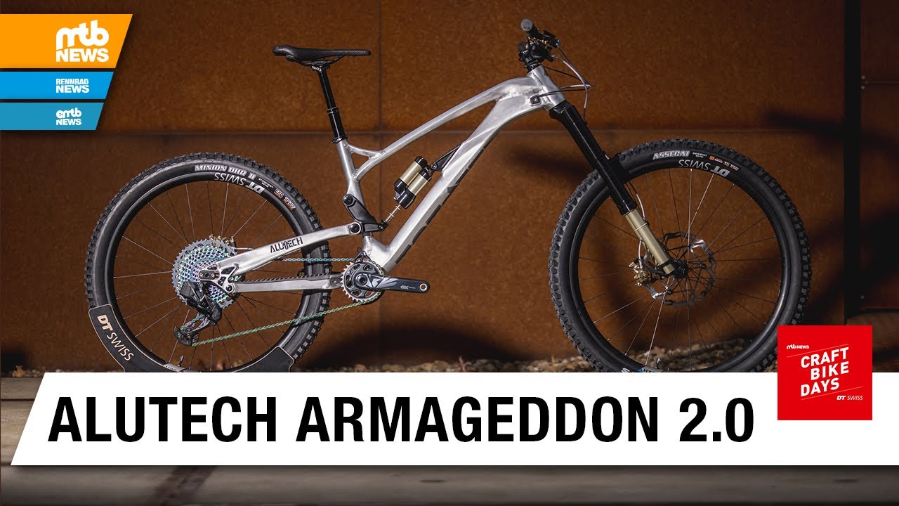 Alutech Armageddon v2: Baller Enduro-Bike mit extremer Geometrie | Craft Bike Days 2022