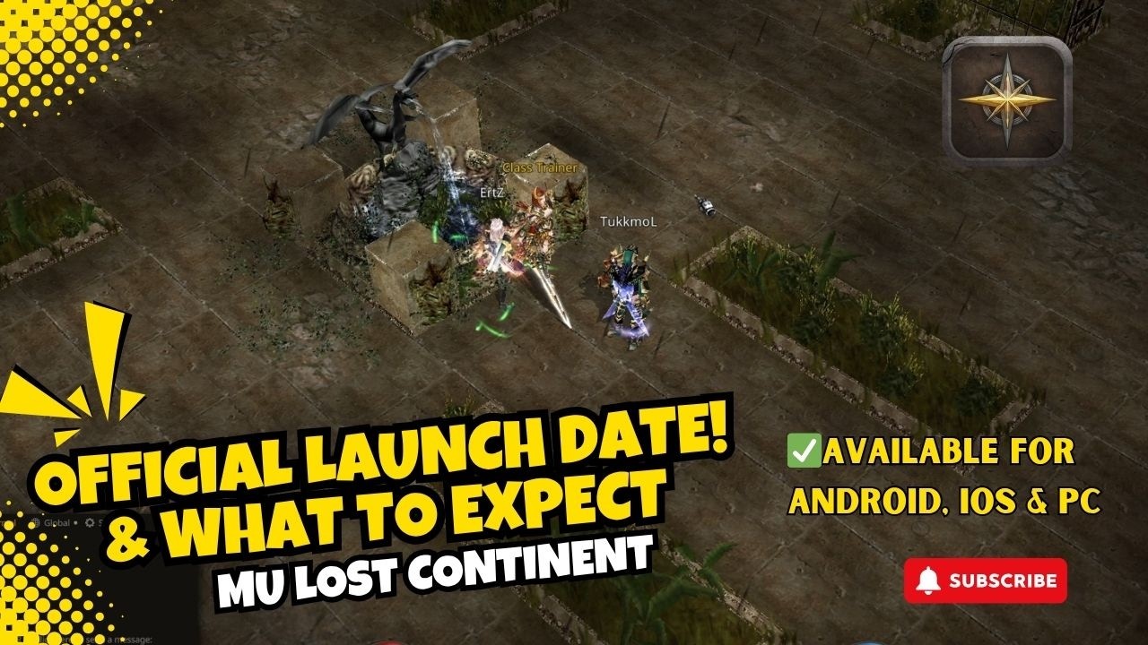 Official Launch date Released!! & What to expect -  MU Lost Continent