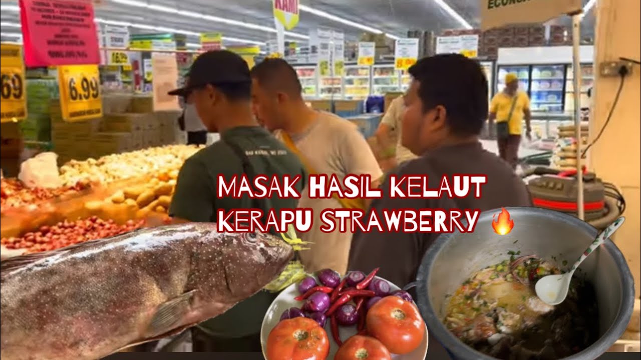 | IKAN KERAPU MASAK BUJANG 5STAR | HASIL MANCING KITA MASAK PULAK ~ JOM LAYAN 🔥