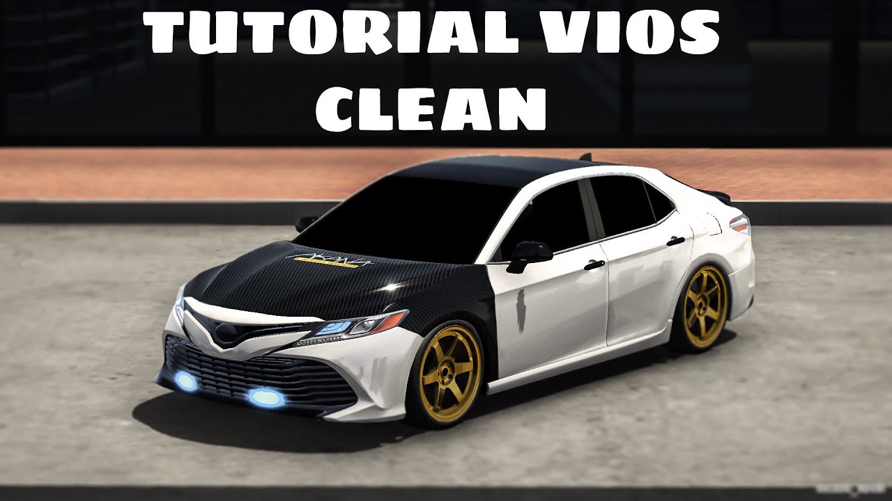 TUTORIAL Toyota Camry Carbon Akana & Emblem Realistic | CAR PARKING MULTIPLAYER
