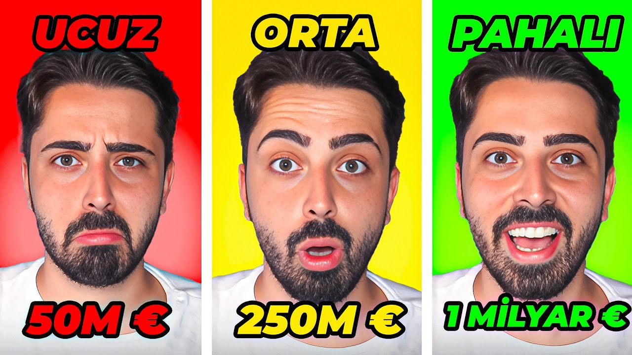 UCUZ - ORTA - PAHALI TRANSFER BÜTÇELERİ İLE REBUILD CHALLENGE
