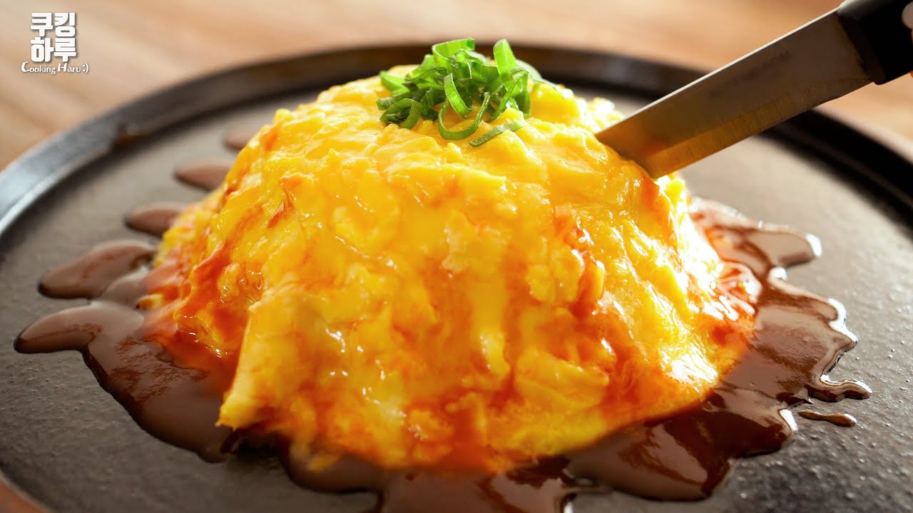 Кекс?! форма, но спам омлет с рисом !! Простой восхитительный соус! Распаковка золотой кнопки