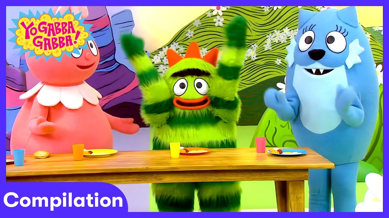 Yo Gabba Gabba - Apprendre en s'amusant ! | Dessins Animés | WildBrain Pont Arc-en-ciel
