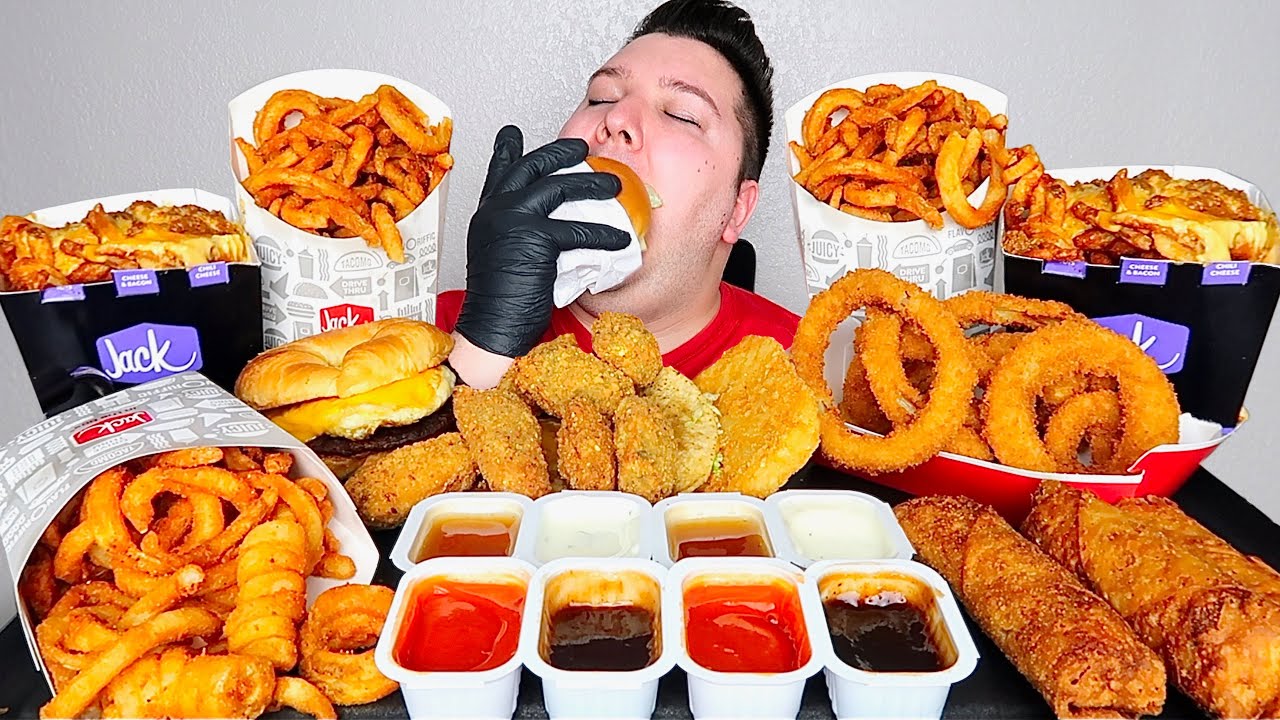 Jack In The Box • 4,818 Calorie Cheat Day • MUKBANG