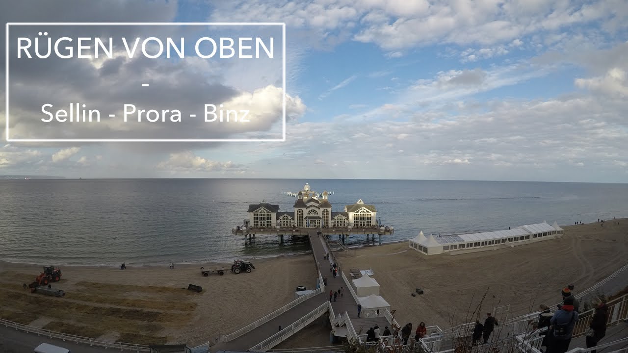 Rügen von Oben - Sellin - Prora - Binz - Kap Arkona - DJI Phantom 3 Pro - Drohne  - GoPro - HD