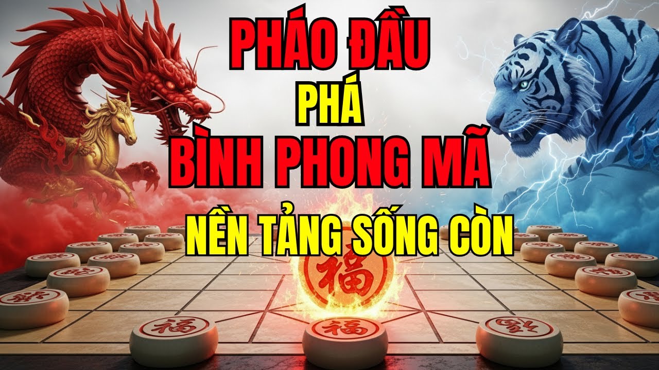 👉 Pháo Đầu Phá Bình Phong Mã – Những Biến Nền Tảng Không Thể Bỏ Qua