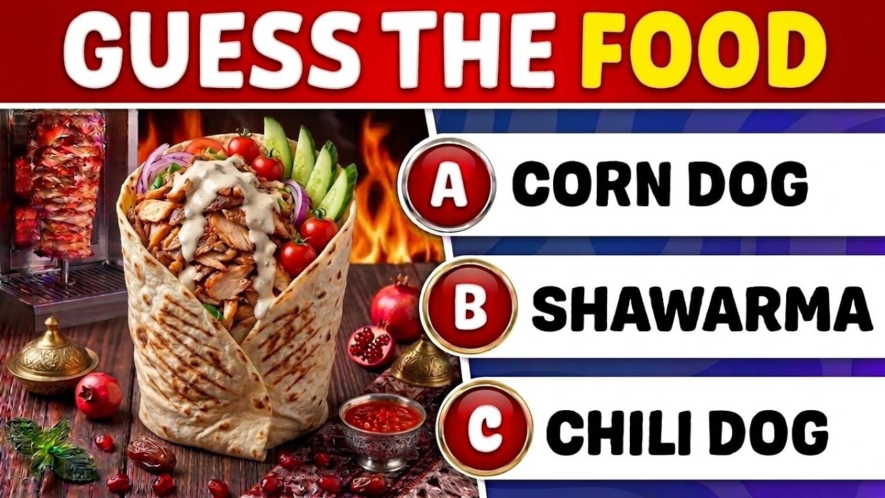Guess 50 Food From The Picture 🍎🤔 | Fruits Name Quiz | Picture Quiz