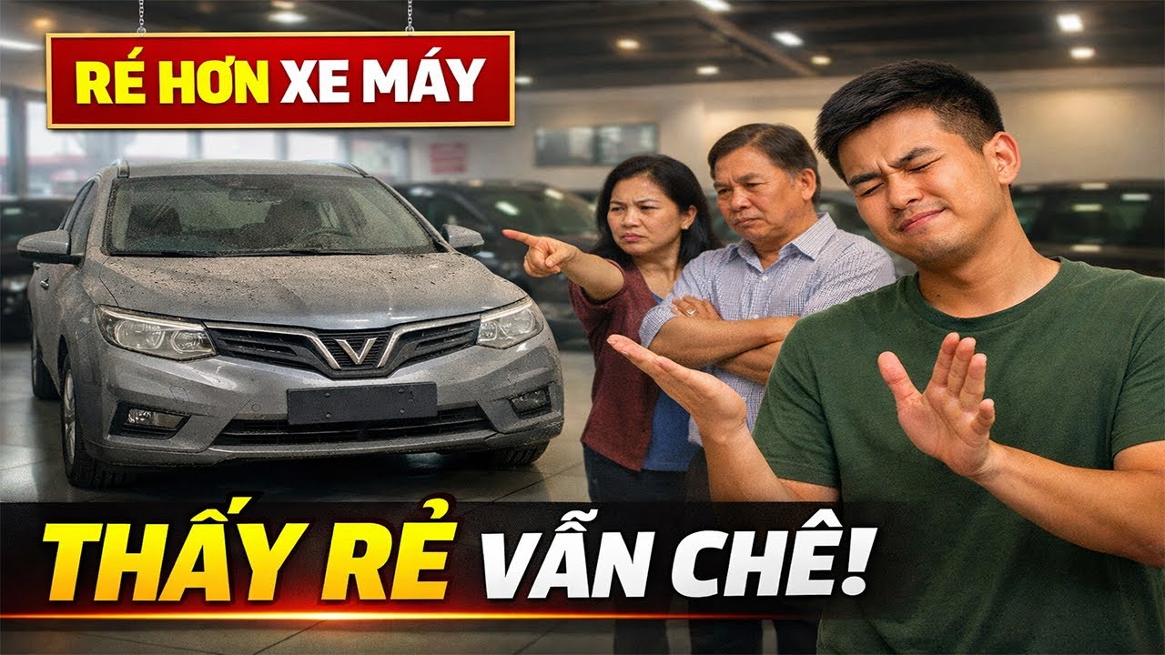 Rẻ Hơn Xe Máy Nhưng Xe VinFast Cũ Vẫn Khó Bán : Món Hời Hay Rủi Ro?