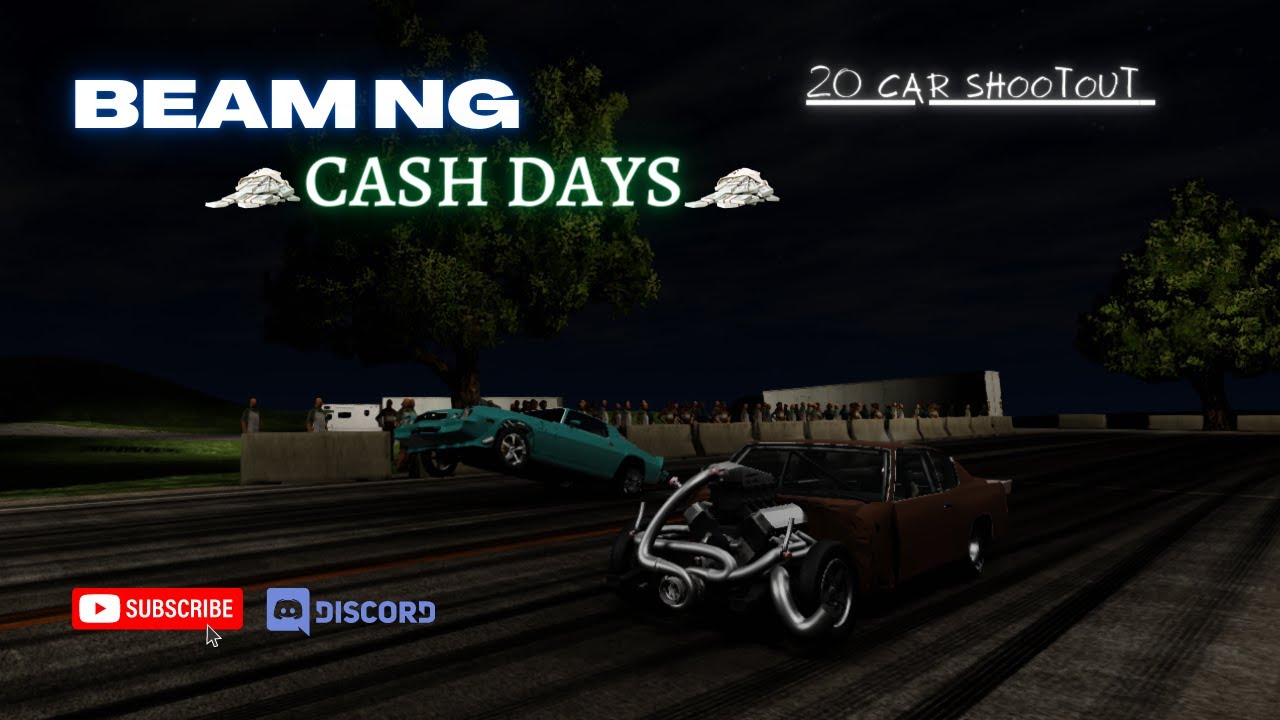 BEAM NG DRAG RACING CASH DAYS  -BeamNG DRIVE /CRASHBOSSTV