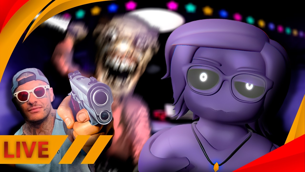 [LIVE] Terror SABOR surpresa 😝 - Find the Larry e Five Nights at Candy's Remastered