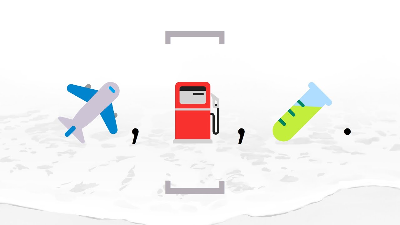 Aircraft✈️, Fuels⛽, Chemicals🧪. | 