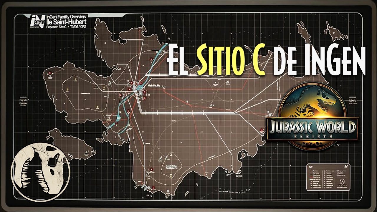 El 'Sitio C' de InGen | Isla Saint-Hubert