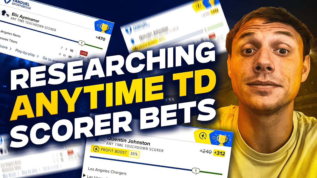 The Best Way to Bet NFL Touchdown Props