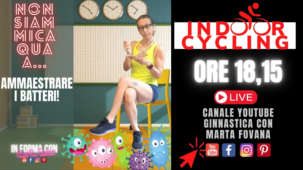 Indoor Cycling Live: HIIT // Allenamento per Ciclismo - Lezione Spinning  52