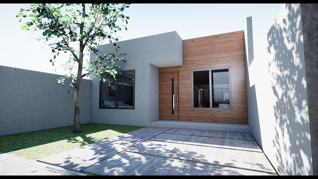 Plano de casa 7x18m
