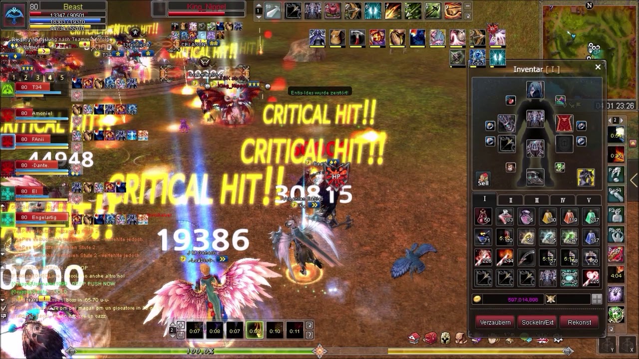 Shaiya EU 80 PvP Archer Madness [Medius PvP] DK
