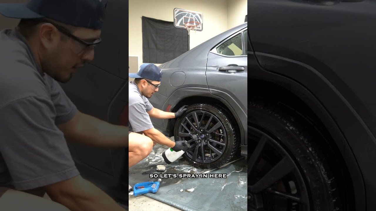 Best Way To Clean Dirty Wheels and Tires!