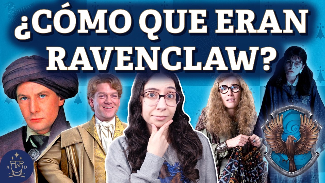 ¡Estos personajes ERAN Ravenclaw y NADIE lo sabía! 😲💙 Su historia completa | Harry Potter Explicado