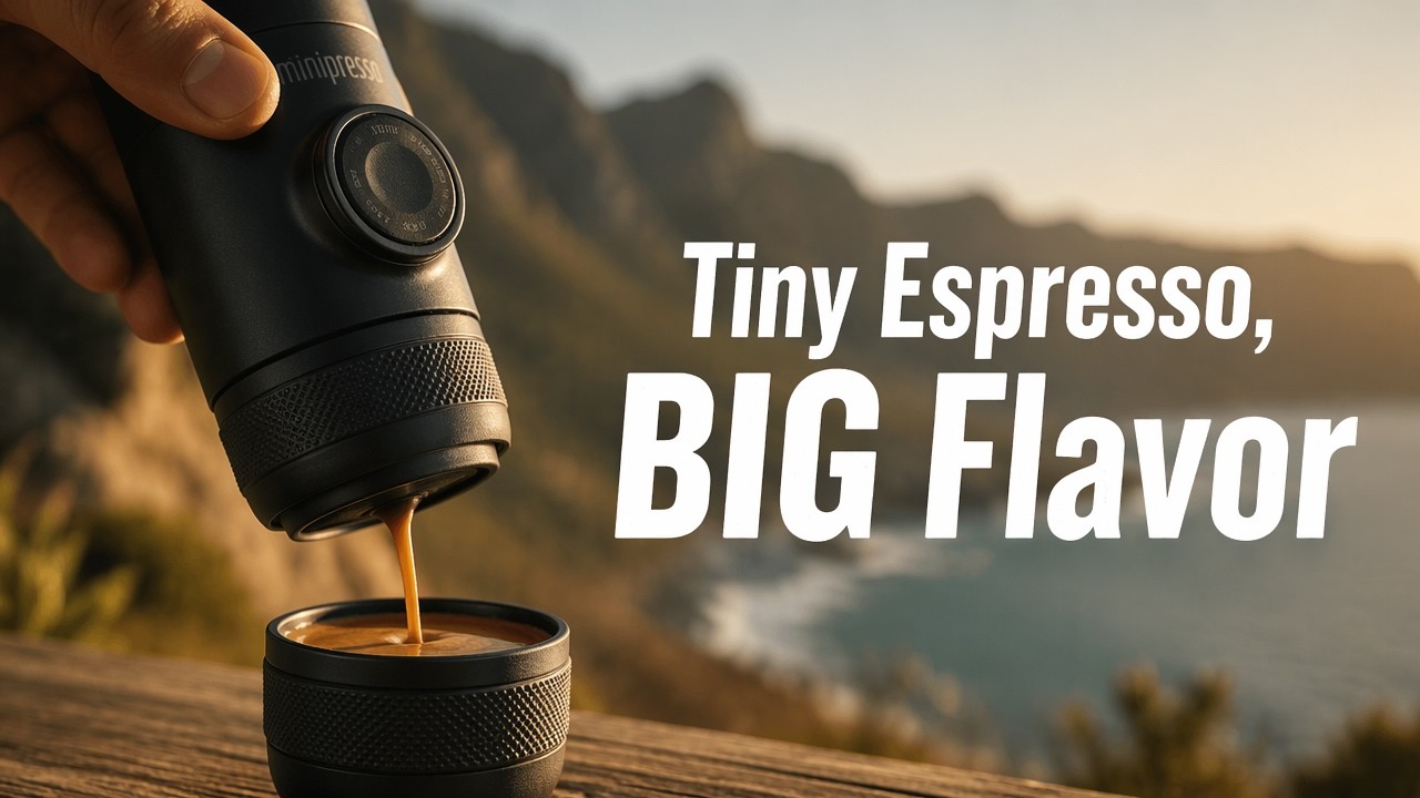 Minipresso Is The Smallest Portable Espresso Machine