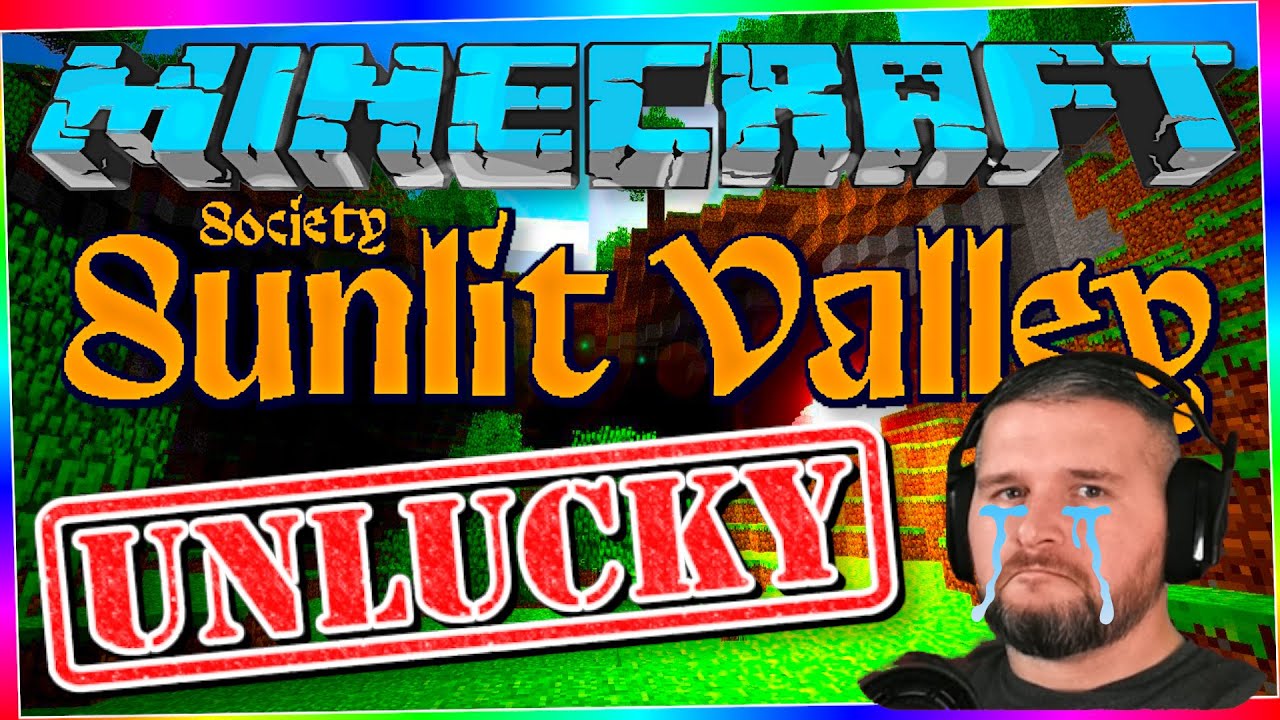 THE WORST LUCK! Minecraft Sunlit Valley: Episode 4