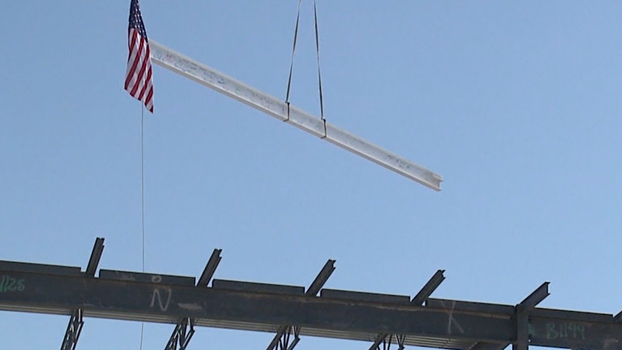 Milestone reached during Provo Airport construction