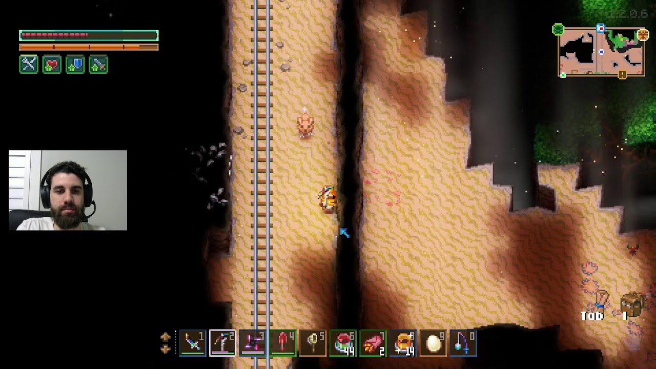 Dia 7 no Corekeeper! (coop fechado com amigos)