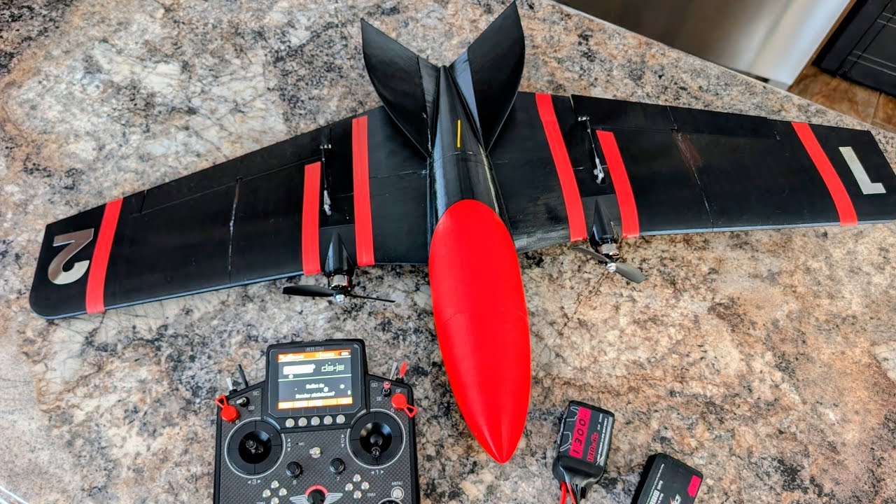 3d printed RC Plane Eliminator V2 