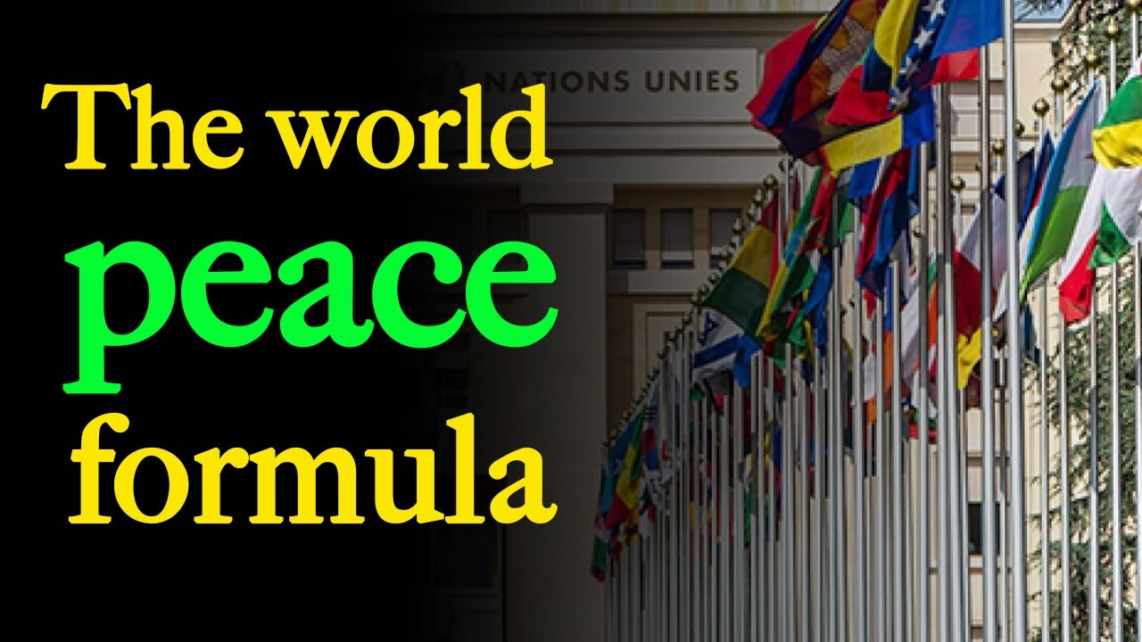 The World Peace Formula | By HG Shri Vrindavanchandra Das | GIVE Gita