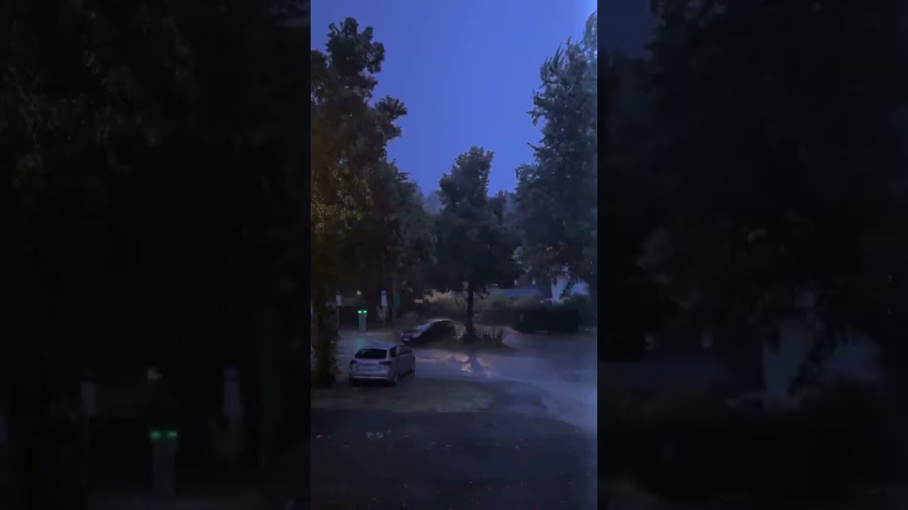 So ein heftiges Gewitter habe ich noch nie gesehen 😱🌩️!