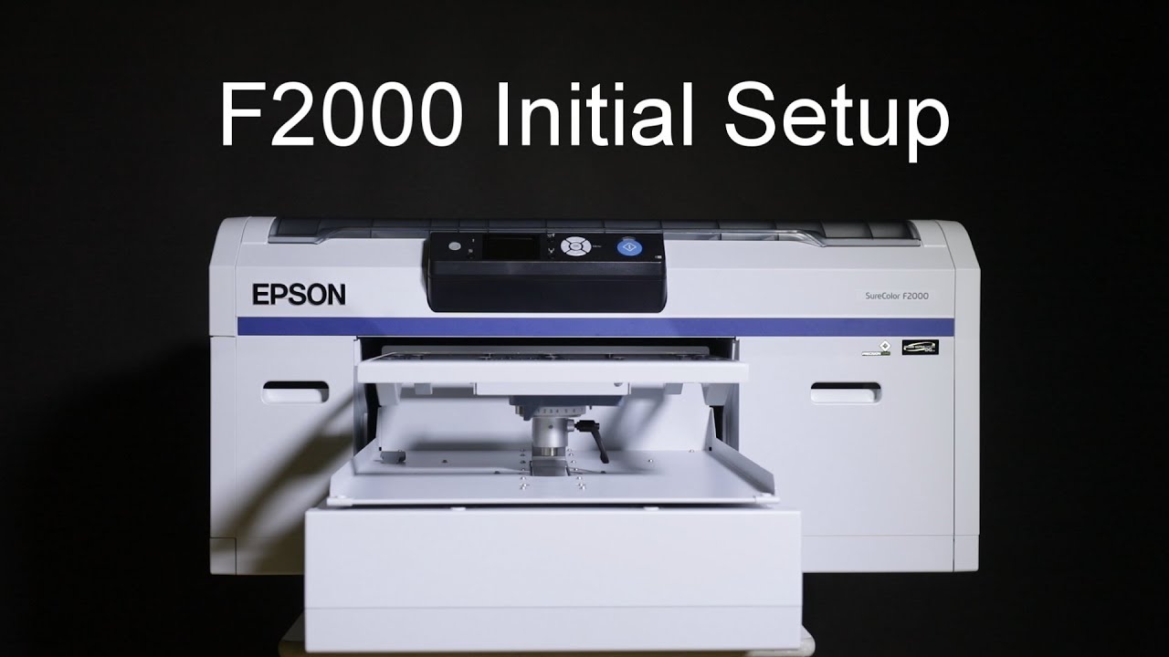 Epson F2000 Set Up Video - Pro Digital Gear