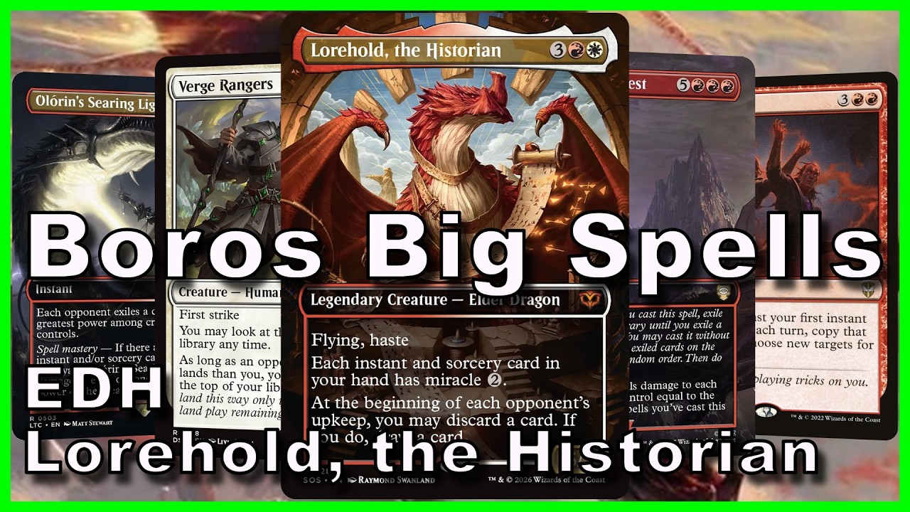 Lorehold, the Historian EDH Deck Tech | Magic: The Gathering