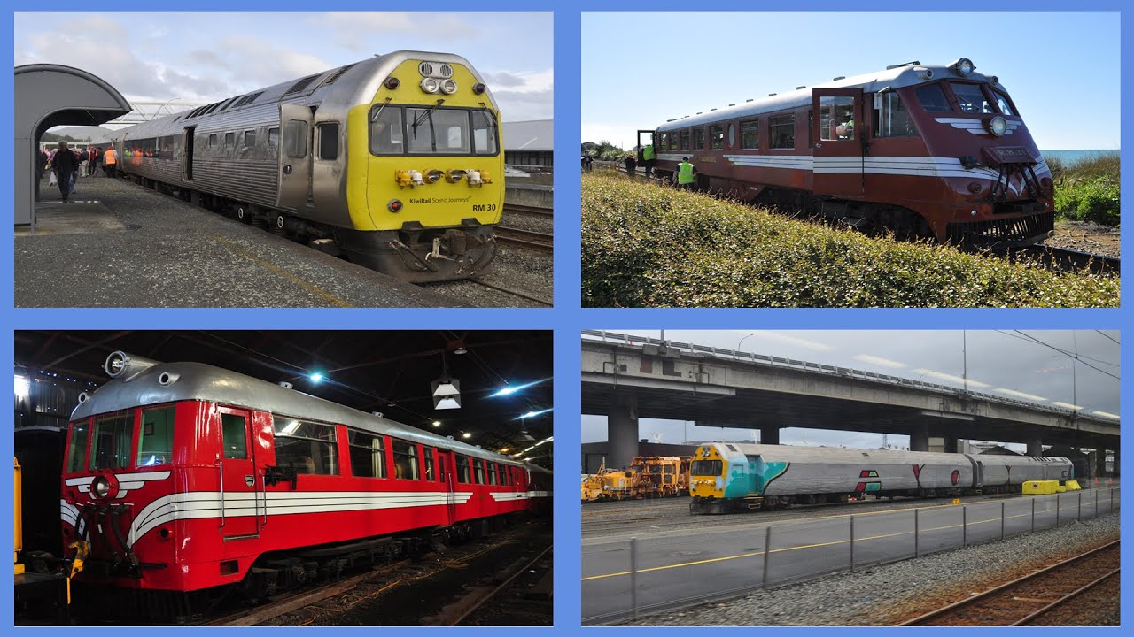 Vintage Railcars in New Zealand