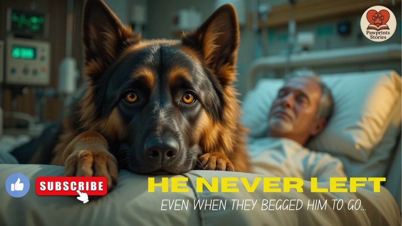 This Loyal Dog Refused To Leave His Owner's Hospital Bed — What Happened Next Left Everyone In Tears