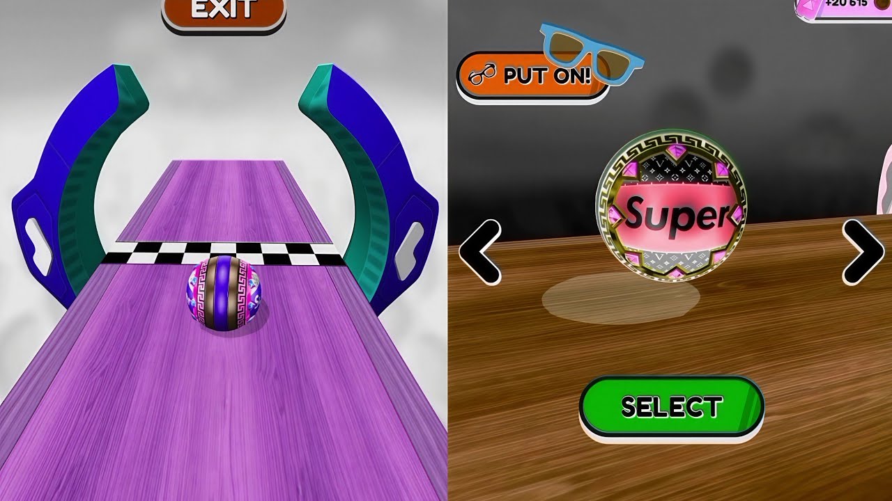 ⭕🚀Going Balls, SpeedRun Vs Reverse Video Gameplay Part 539
