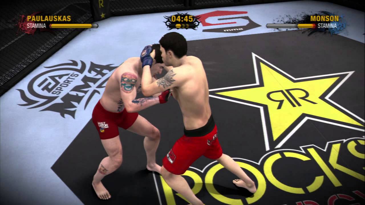 EA Sports MMA - Career Mode - 1st Sub of Career