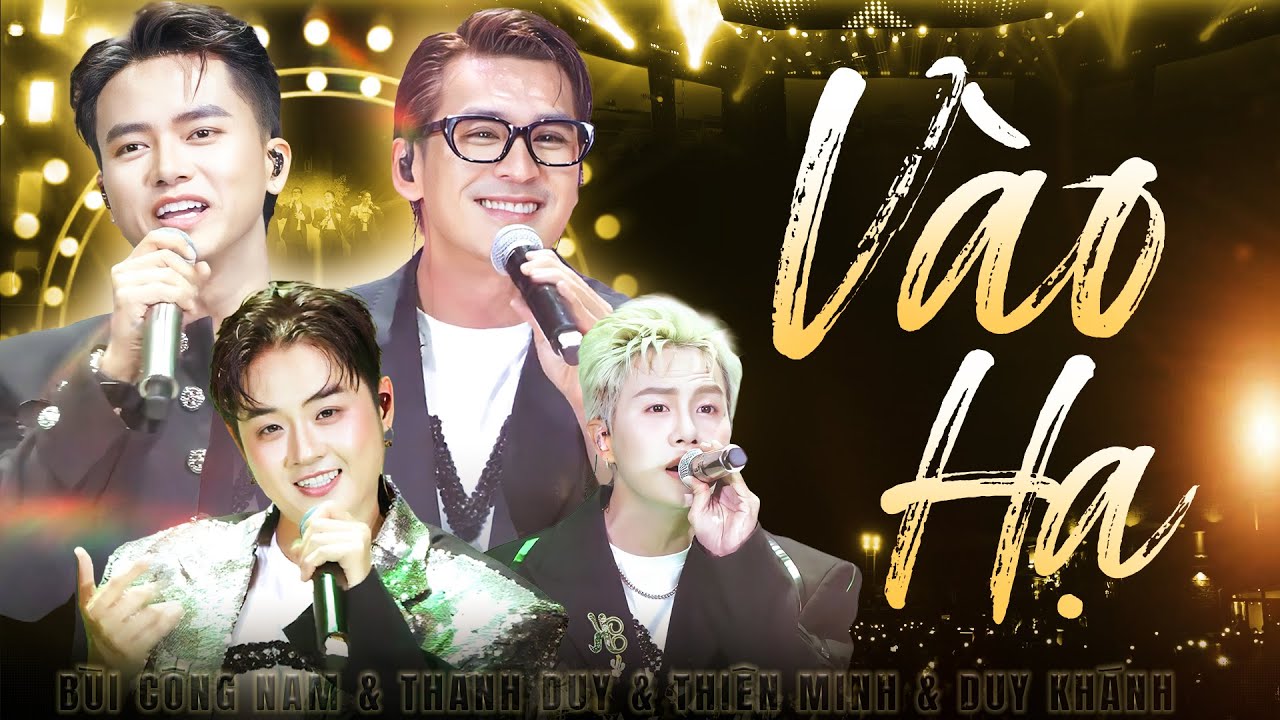VÀO HẠ - BÙI CÔNG NAM, THANH DUY, THIÊN MINH, DUY KHÁNH Cháy Hết Mình Với Ca Khúc Về Mùa Hạ